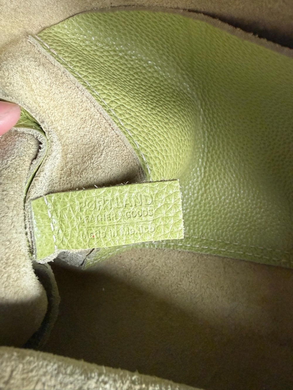 Portland Leather Goods OS Sloan - Wasabi - Picture 8 of 8